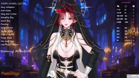 Succubus Nyx online show from February 23, 2025, 10:20 pm