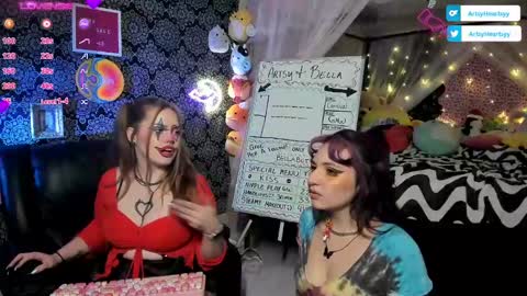 Snapshot of pawggoddess778 chatting on January 11, 2025, 4:48 am ArtsyHeartsyy online show from January 11, 2025, 4:48 am