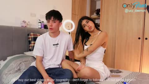 first anal video in bio we are lucy and perceo follow us online show from January 18, 2025, 9:55 pm
