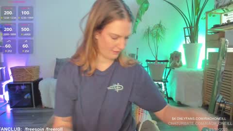 Snapshot of rach_oneill chatting on January 19, 2025, 10:17 pm Rach ONeill online show from January 19, 2025, 10:17 pm