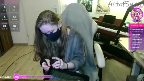 realartofslut online show from February 16, 2026, 8:27 pm