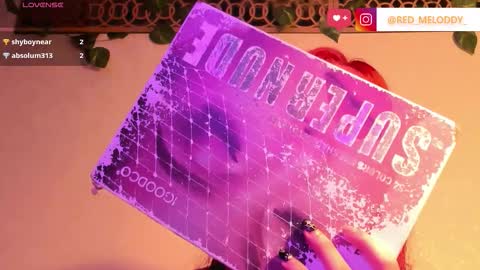 Snapshot of redmeloddy chatting on November 3, 2025, 8:10 pm Meloddy online show from November 3, 2025, 8:10 pm