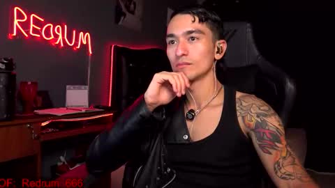 Snapshot of redrum_696 chatting on September 28, 2025, 5:07 pm Red online show from September 28, 2025, 5:07 pm