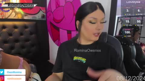 Snapshot of rominaowenxx chatting on December 8, 2024, 7:26 am ROMINA OWEN online show from December 8, 2024, 7:26 am