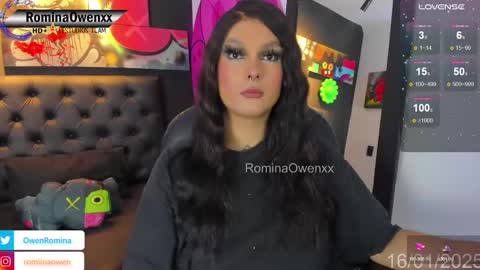 Snapshot of rominaowenxx chatting on January 16, 2025, 6:03 am ROMINA OWEN online show from January 16, 2025, 6:03 am