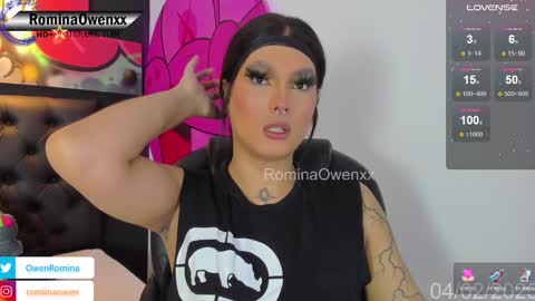 Snapshot of rominaowenxx chatting on February 4, 2025, 7:07 am ROMINA OWEN online show from February 4, 2025, 7:07 am