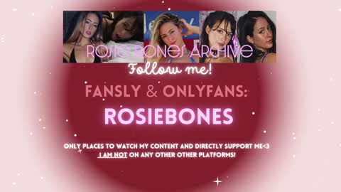 Rosie Bones online show from December 20, 2025, 11:34 pm