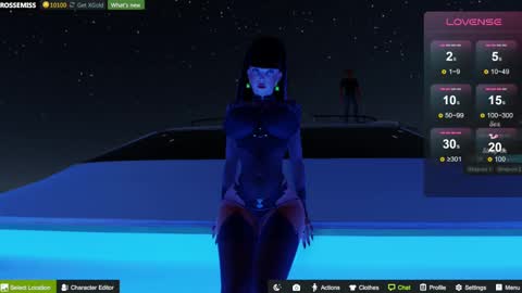 Roxana online show from January 8, 2025, 10:06 pm