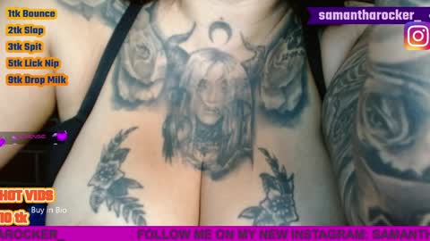 Snapshot of samantharocker4 chatting on March 31, 2026, 1:22 pm Samantha Red online show from March 31, 2026, 1:22 pm