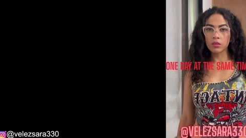 sara velez online show from September 10, 2025, 10:59 am