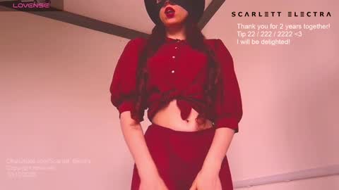 SCARLETT ELECTRA  -  online show from October 10, 2025, 3:22 pm