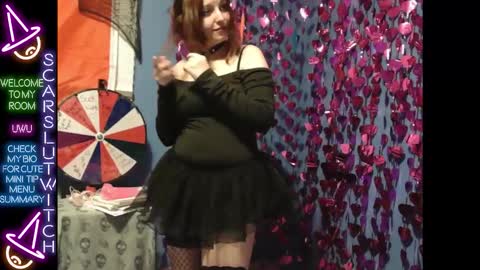 ScarSlutWitch online show from February 21, 2026, 8:04 am