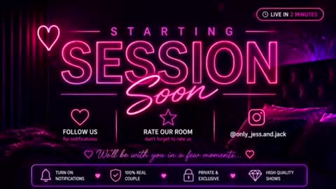 Secret Lovers online show from July 7, 2026, 6:01 pm