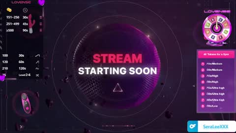 SeraLeeXXX online show from April 6, 2026, 5:03 pm