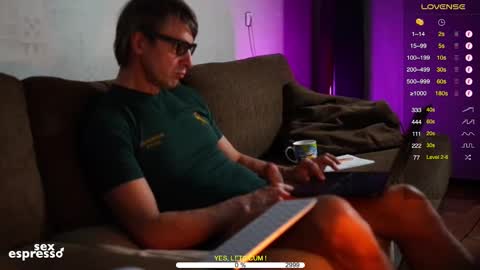 Snapshot of sexespresso chatting on September 19, 2025, 6:08 pm Thank you for Birthday Wishes  online show from September 19, 2025, 6:08 pm
