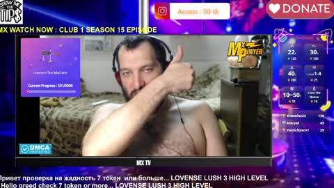 Snapshot of sexymacho7793 chatting on April 24, 2026, 12:57 am BISEXPRINCE777 online show from April 24, 2026, 12:57 am