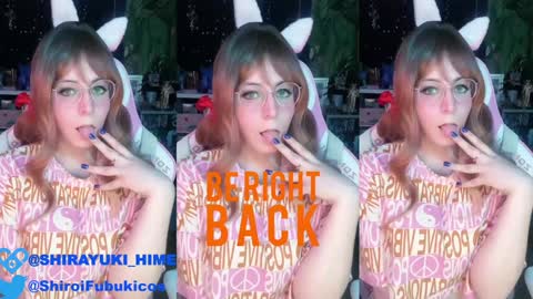 Snapshot of shirayuki_hime chatting on January 2, 2025, 9:00 am Im Lilu Rosenblum Guys I have ----Ill be glad to see you there online show from January 2, 2025, 9:00 am