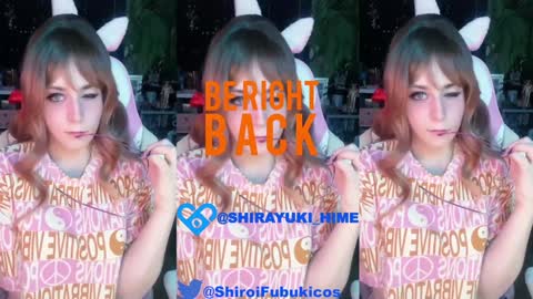 Snapshot of shirayuki_hime chatting on January 17, 2025, 11:38 am Im Lilu Rosenblum Guys I have ----Ill be glad to see you there online show from January 17, 2025, 11:38 am