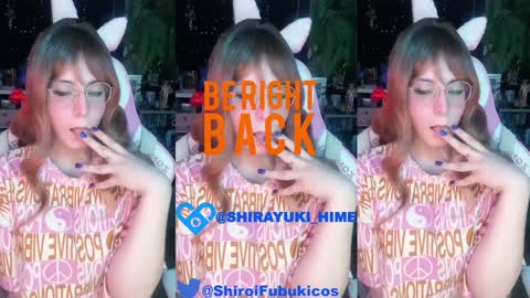 Snapshot of shirayuki_hime chatting on February 4, 2025, 11:16 am Im Lilu Rosenblum Guys I have ----Ill be glad to see you there online show from February 4, 2025, 11:16 am