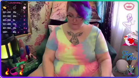 Siren Wilde online show from February 22, 2026, 7:23 pm