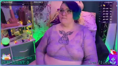 Snapshot of sirenwilde chatting on June 7, 2026, 4:16 am Siren Wilde online show from June 7, 2026, 4:16 am