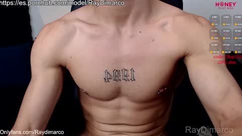 Snapshot of soyraydimarco_ chatting on January 29, 2025, 2:00 pm RayDimarco  independent model online show from January 29, 2025, 2:00 pm