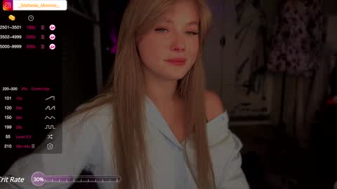 Snapshot of stefanie_collins chatting on December 6, 2024, 9:46 pm Stefanie online show from December 6, 2024, 9:46 pm