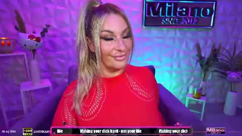 Snapshot of tamaramilano chatting on July 8, 2026, 8:19 am TamaraMilano online show from July 8, 2026, 8:19 am