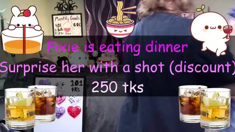 Pixie and Tentacle Overlord online show from February 25, 2025, 2:25 am