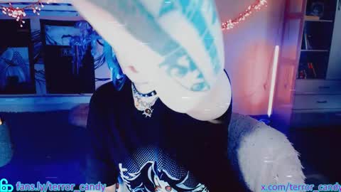 Snapshot of terror_candy chatting on February 28, 2026, 8:43 pm CRY BABY online show from February 28, 2026, 8:43 pm