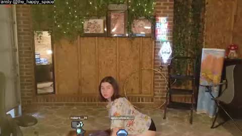 Snapshot of the_happy_space chatting on July 23, 2026, 12:24 am MATERNITY LEAVE online show from July 23, 2026, 12:24 am