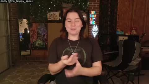 Snapshot of the_happy_space chatting on July 27, 2026, 2:07 am MATERNITY LEAVE online show from July 27, 2026, 2:07 am