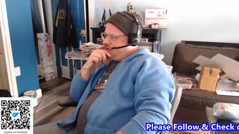 Snapshot of toddbator chatting on January 16, 2025, 5:23 pm Todd Bator online show from January 16, 2025, 5:23 pm