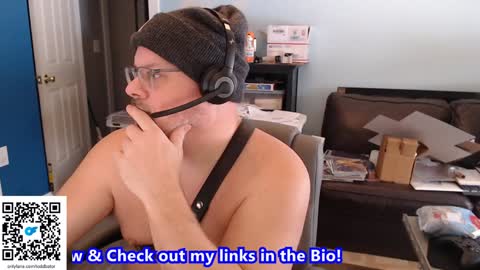 Snapshot of toddbator chatting on January 16, 2025, 8:25 pm Todd Bator online show from January 16, 2025, 8:25 pm