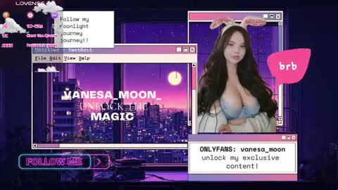 Snapshot of vanesa_moon_ chatting on June 15, 2026, 10:56 pm vanesa_moon_ online show from June 15, 2026, 10:56 pm
