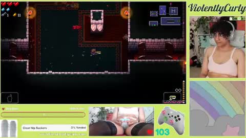 Snapshot of violentlycurly chatting on June 10, 2026, 10:08 pm Curly the Coin Operated Toy online show from June 10, 2026, 10:08 pm