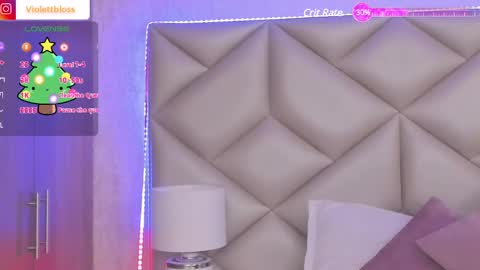Snapshot of violettbloss chatting on December 21, 2024, 11:01 am Violeta online show from December 21, 2024, 11:01 am