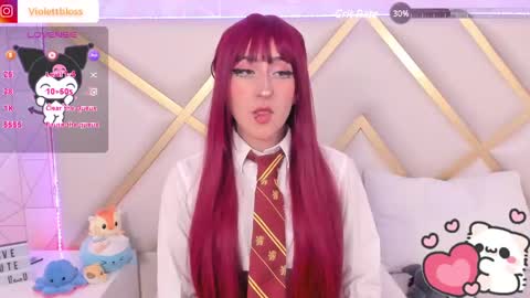 Snapshot of violettbloss chatting on January 15, 2025, 12:30 am Violeta online show from January 15, 2025, 12:30 am