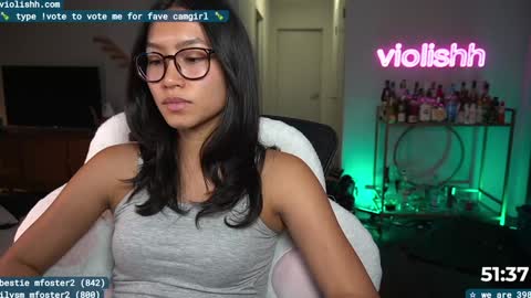 Snapshot of violishh chatting on January 10, 2025, 3:29 am follow me on twitter violishh and ig violishh  online show from January 10, 2025, 3:29 am