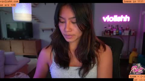 Snapshot of violishh chatting on October 25, 2025, 9:31 pm follow me on twitter violishh and ig violishh  online show from October 25, 2025, 9:31 pm