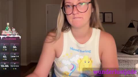 Snapshot of wanderlustjade chatting on December 16, 2024, 3:11 pm Jade  Adonis online show from December 16, 2024, 3:11 pm