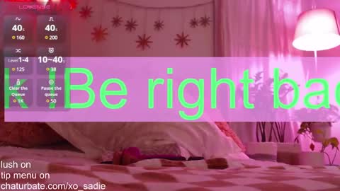 Snapshot of xo_sadie chatting on March 4, 2025, 5:53 am Xo Sadie online show from March 4, 2025, 5:53 am