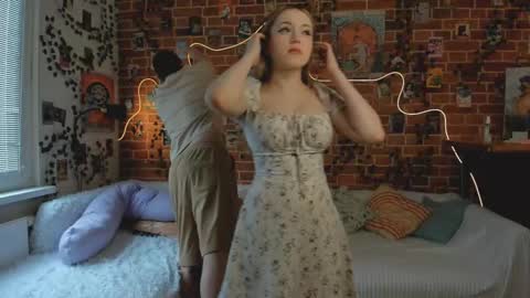 Mia and Andry  online show from February 18, 2025, 11:44 am