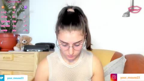 Snapshot of your_mouse23 chatting on February 7, 2025, 9:47 am Andrea Your sweet farmer girl online show from February 7, 2025, 9:47 am