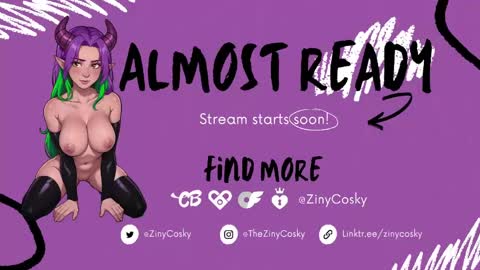 Ziny Cosky online show from May 24, 2026, 4:17 am