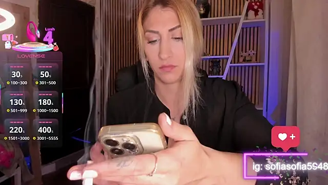 sofiah  online show from February 11, 2026, 5:18 pm