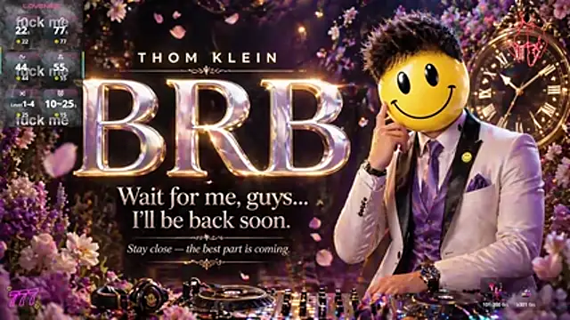 Snapshot of thomklein chatting on May 22, 2026, 8:03 pm thomklein online show from May 22, 2026, 8:03 pm