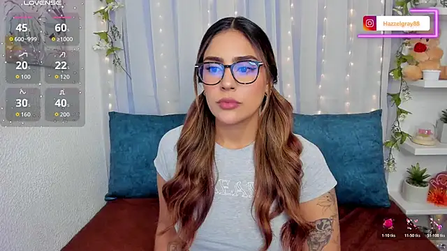 HazzelGray online show from March 31, 2026, 1:44 pm