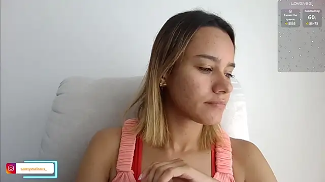 SamanthaWatson online show from March 14, 2026, 3:17 pm