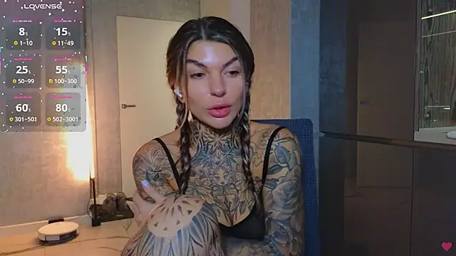 Snapshot of tattooedBabyy chatting on February 25, 2025, 11:19 am tattooedBabyy online show from February 25, 2025, 11:19 am